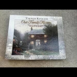 Thomas Kinkade Our Family History Art Collection NEW